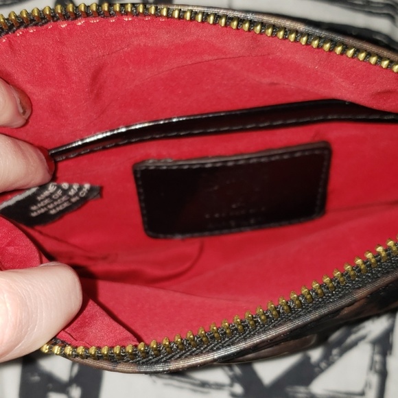 Anne Klein leopard wristlet - Picture 3 of 3